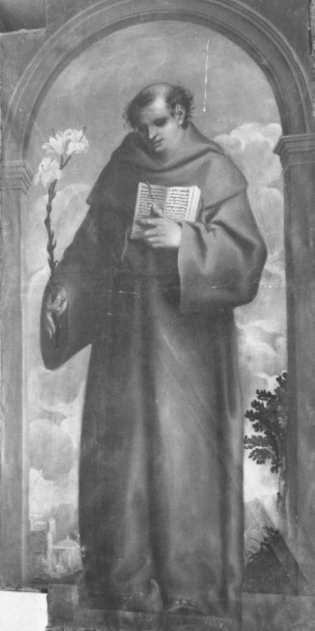 Sant'Antonio da Padova (dipinto) di Francesco Da Milano (attribuito) (sec. XVII)