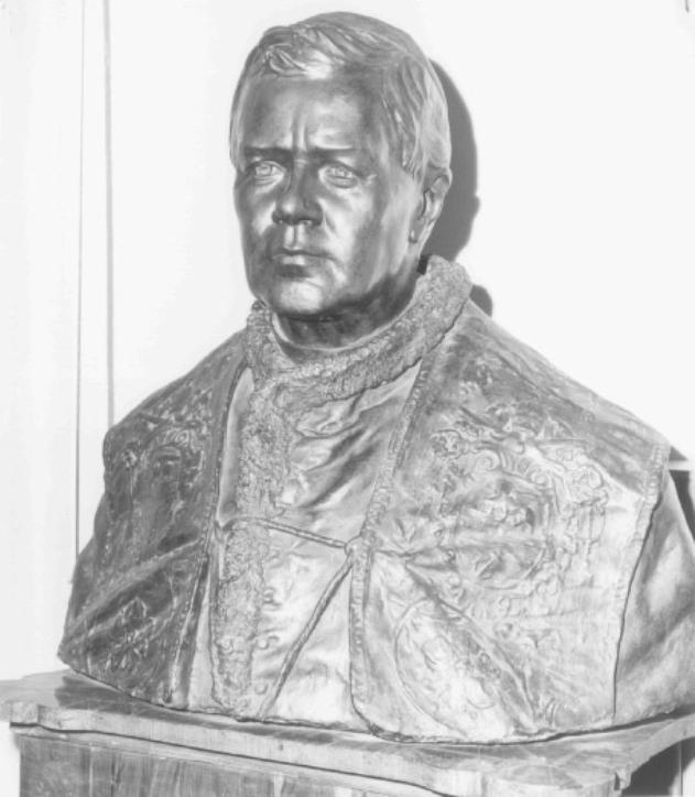 busto ritratto di Papa Pio X (scultura) di De Menabuoi Giusto (sec. XX)
