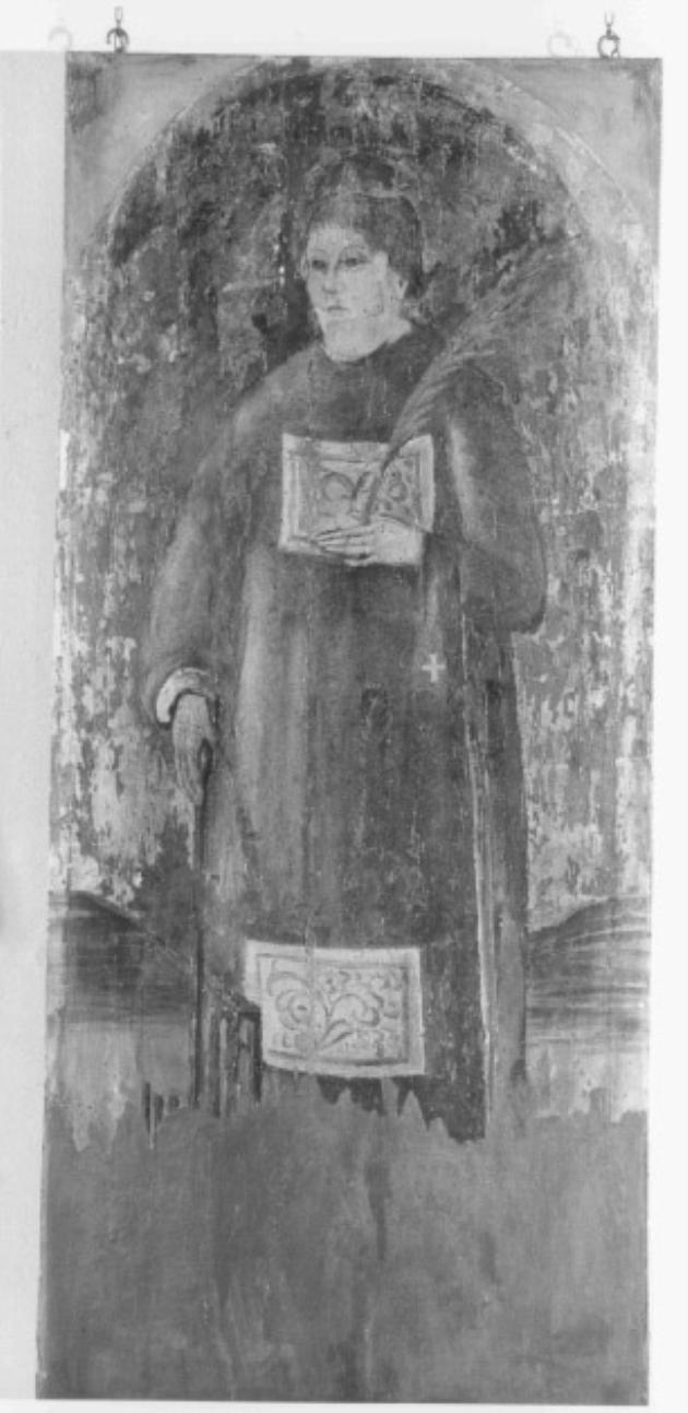 San Lorenzo (dipinto) di Vivarini Antonio (maniera) (sec. XV)