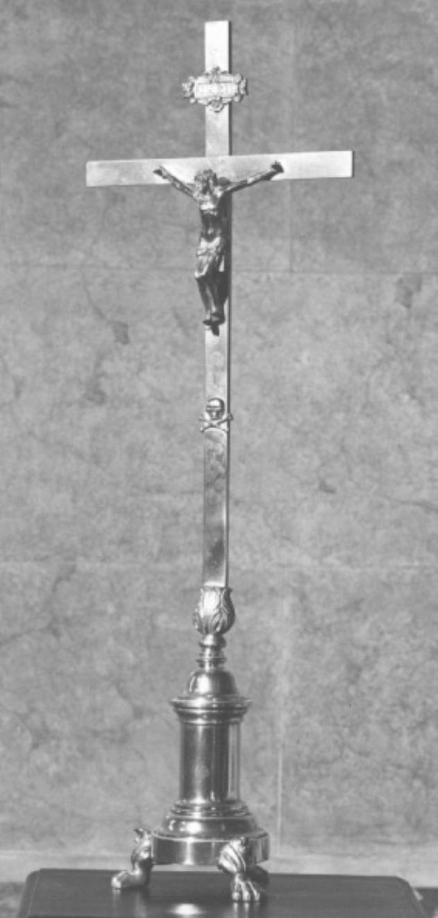 croce d'altare - manifattura veneta (prima metà sec. XX)