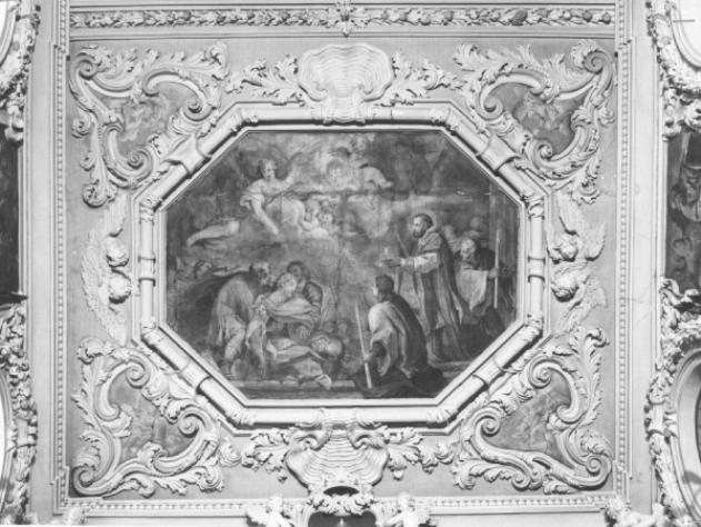 storiedella vita di San Girolamo Emiliani: la comunione (dipinto) di Bambini Nicolò (attribuito) (sec. XVIII)