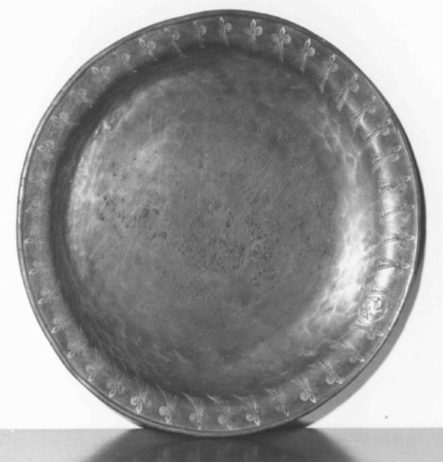 piatto - ambito veneto (sec. XIX)