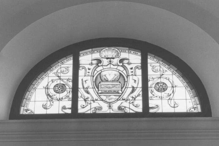 simbolo della Litania della Madonna (vetrata) - ambito veneto (sec. XX)