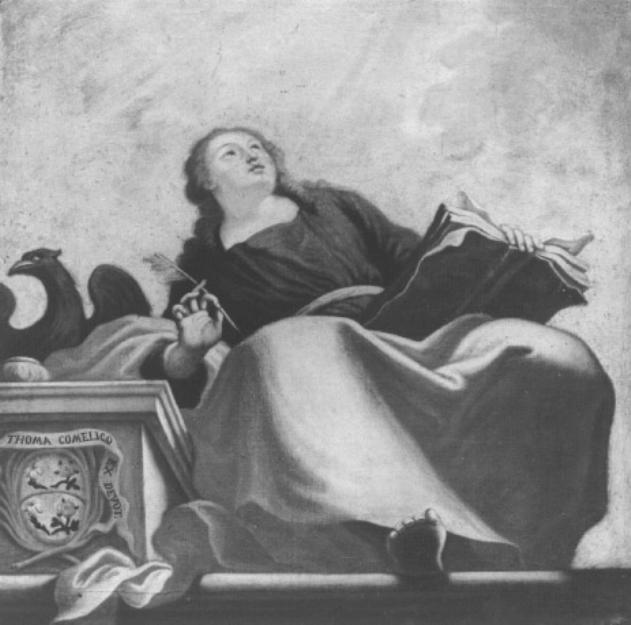 San Giovanni Evangelista (dipinto) di Grappinelli Flaminio (attribuito) - ambito bellunese (sec. XVIII)