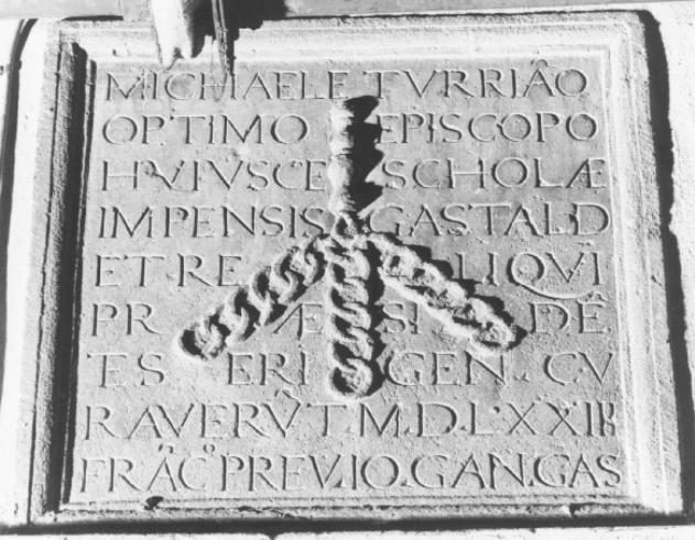 lapide documentaria - ambito veneto (sec. XVI)
