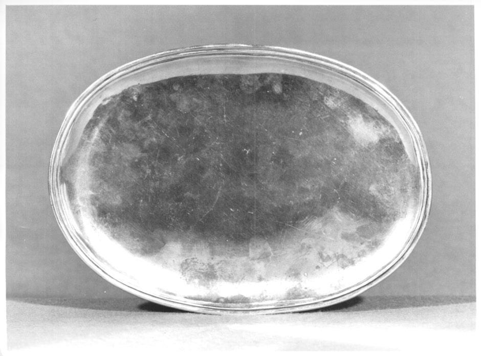 piattino da comunione - ambito veneto (sec. XVIII)