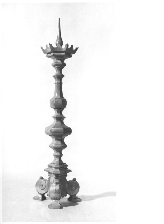 candeliere d'altare - ambito veneto (sec. XIX)