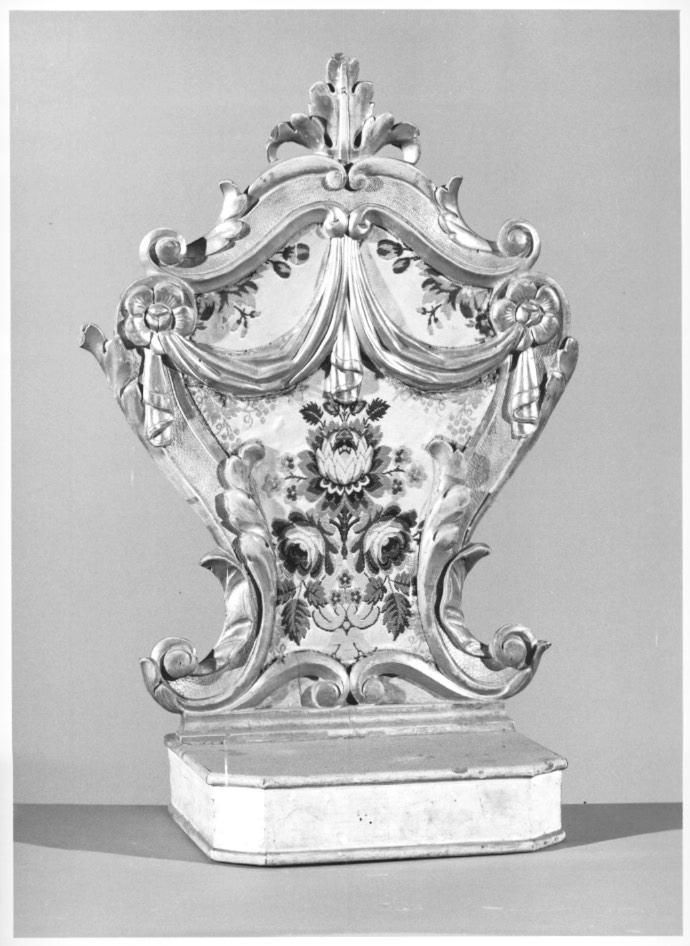 tronetto per esposizione eucaristica - ambito veneto (seconda metà sec. XIX)