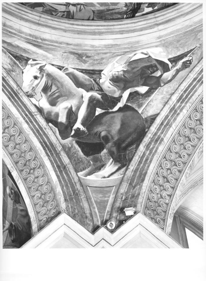 Conversione di San Paolo (dipinto) di Casarini Pino - ambito veneto (sec. XX)