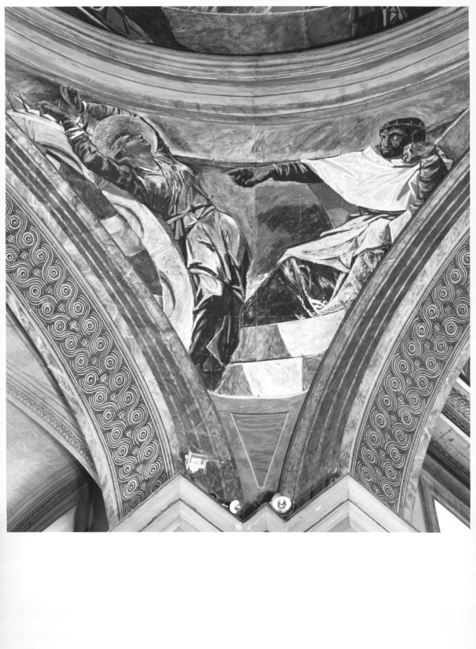 martirio di Santa Augusta da Serravalle (dipinto) di Casarini Pino - ambito veneto (sec. XX)