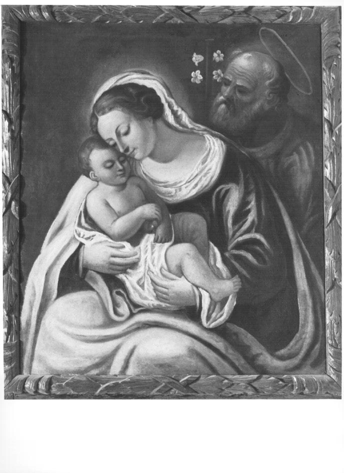 Sacra Famiglia (dipinto) - ambito veneto (secc. XVII/ XVIII)