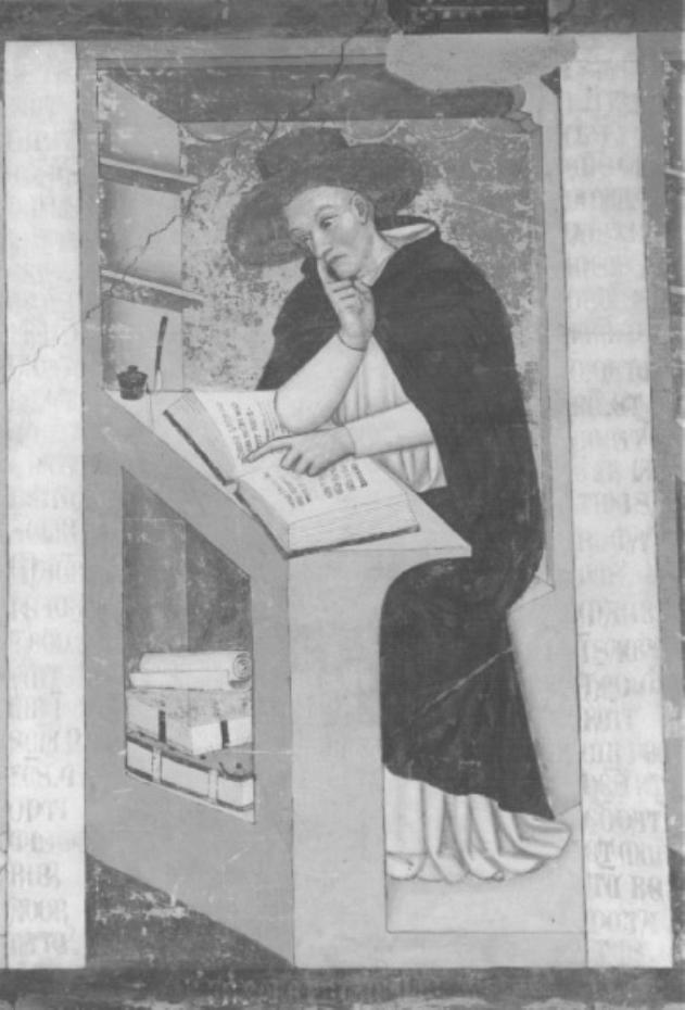 cardinale Roberto d'Inghilterra (dipinto) di Tommaso Da Modena (sec. XIV)