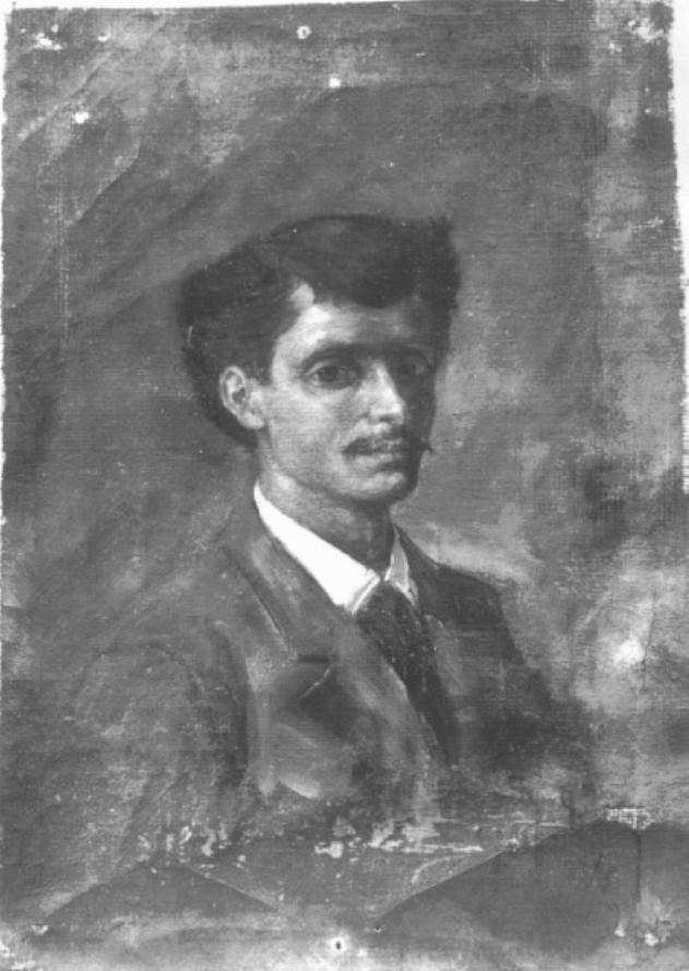 ritratto d'uomo (dipinto) di Bison Giuseppe Bernardino (attribuito) (seconda metà sec. XIX)
