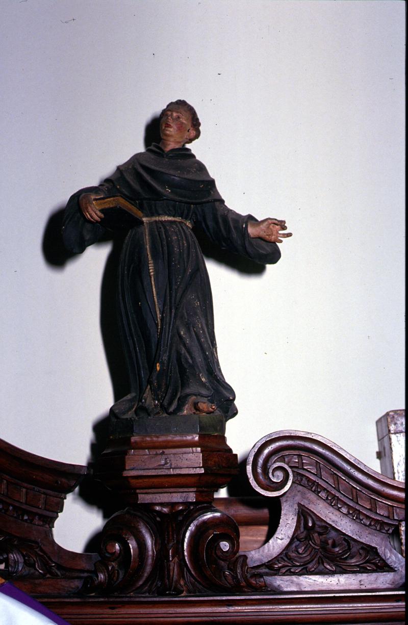 Monaco (scultura, elemento d'insieme) - manifattura veneta (metà sec. XVII)