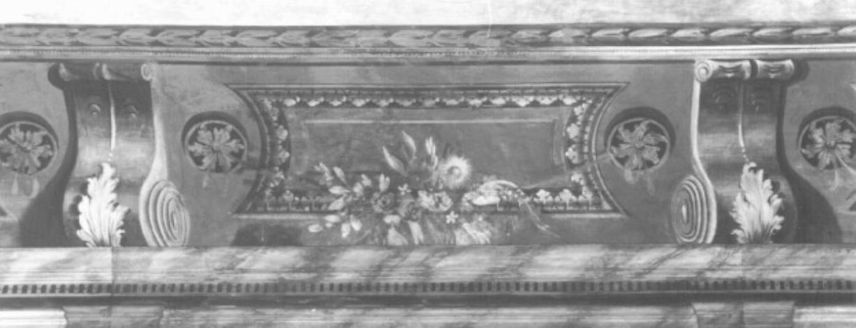 motivi decorativi vegetali (dipinto) di Lasinio Basilio - ambito trevigiano (sec. XVIII)