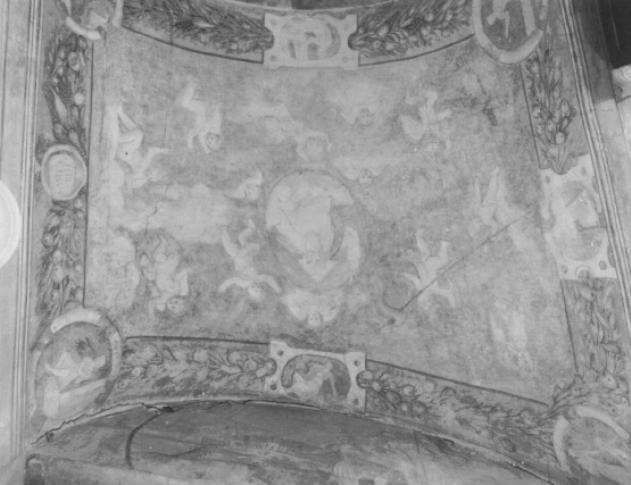 Padre Eterno tra angeli (dipinto) - ambito trevigiano (seconda metà sec. XVI)