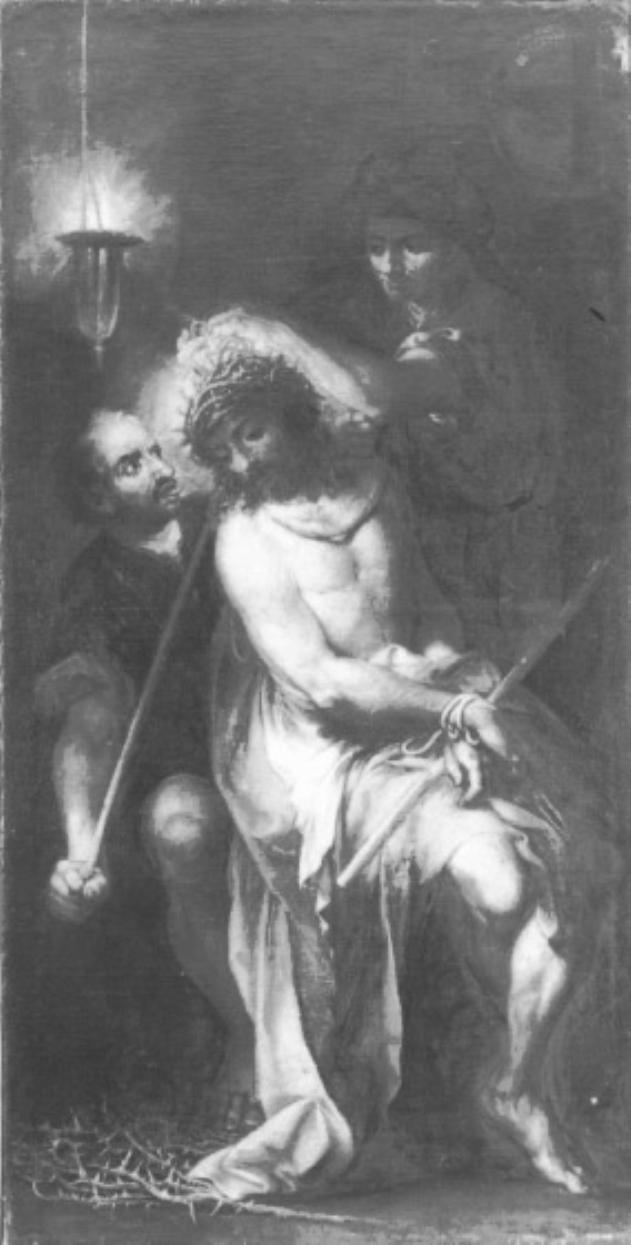 Cristo deriso (dipinto) di Celesti Andrea (attribuito) (sec. XVII)
