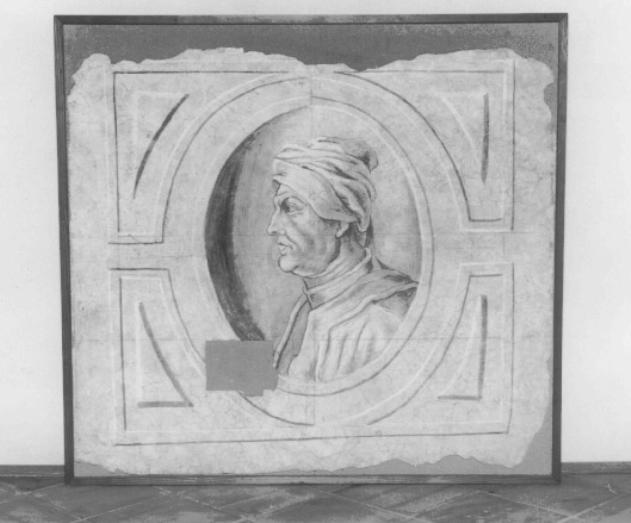 Ritratto maschile (dipinto) - ambito toscano (sec. XV)