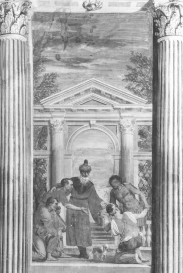 Parabola del servo esoso (dipinto) di Caliari Benedetto (sec. XVI)
