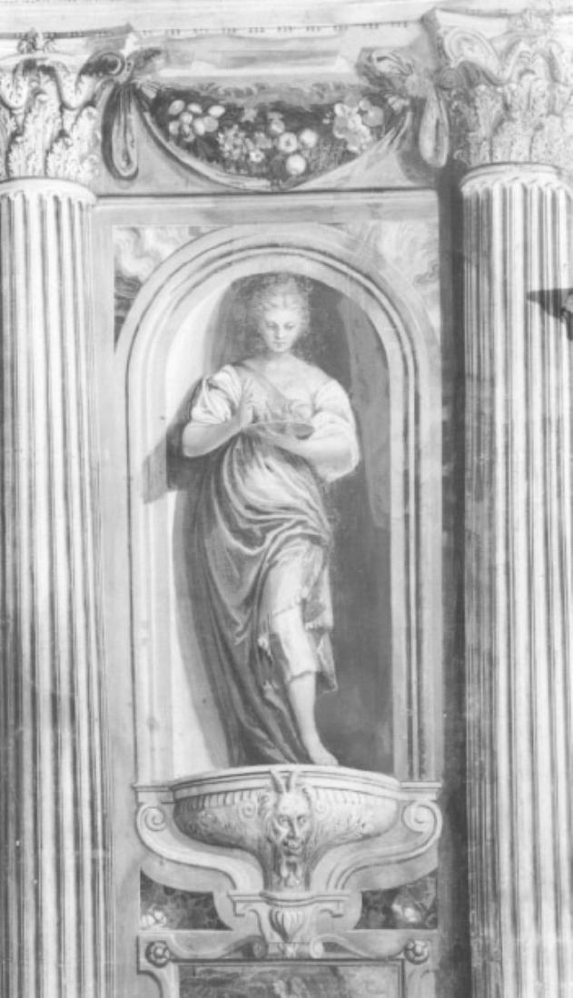 allegoria della Temperanza (dipinto) di Caliari Benedetto (sec. XVI)