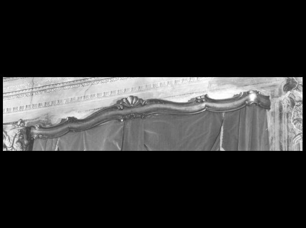 cornice per tenda - ambito veneto (sec. XVIII)