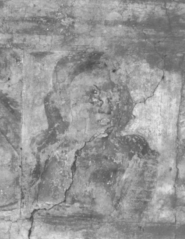 Figura femminile (dipinto) di De Sacchis Giovanni Antonio Detto Pordenone (bottega) (sec. XVI)