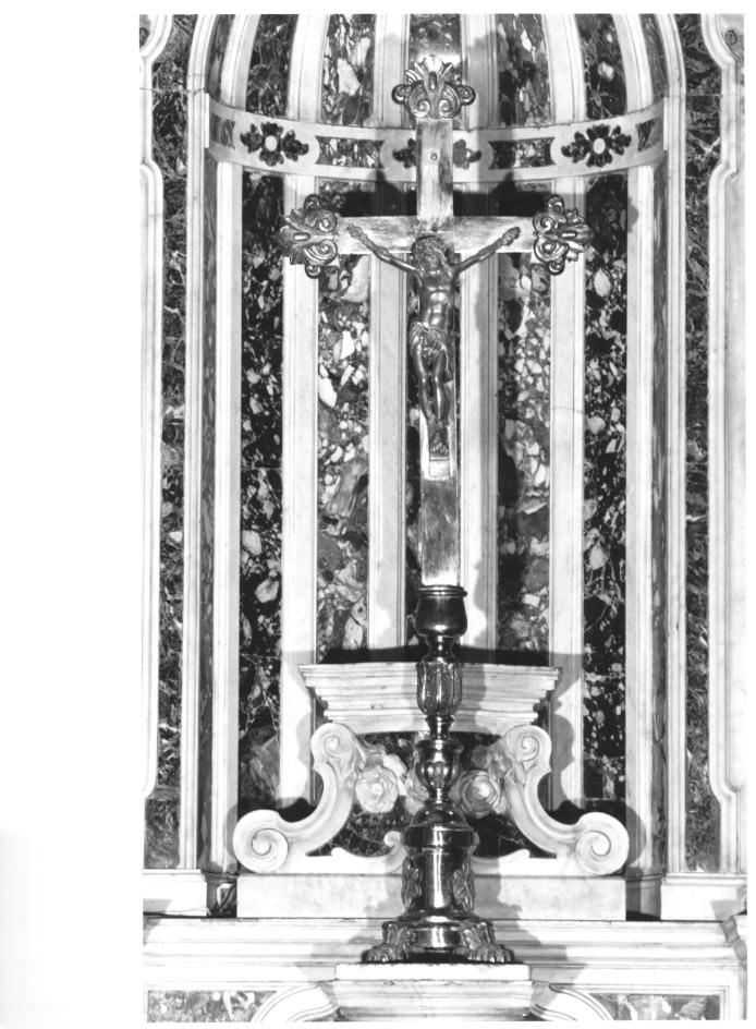 croce d'altare - ambito veneto (sec. XVII, sec. XIX)