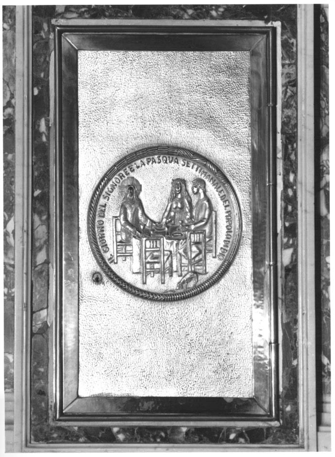 sportello di tabernacolo - ambito veneto (primo quarto sec. XX)