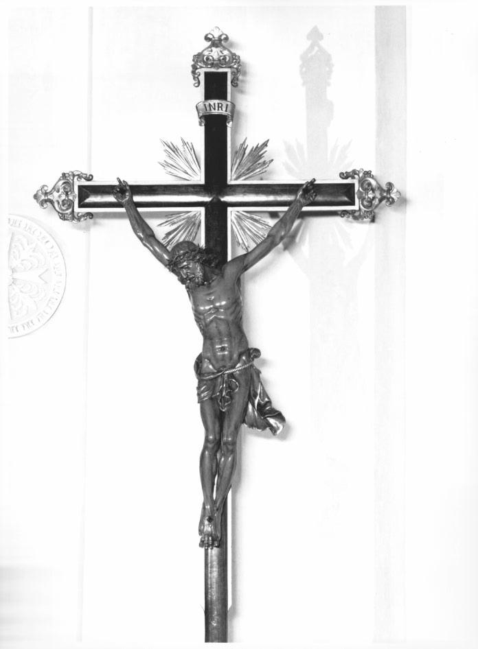 croce processionale di Panciera Valentino detto Besarel - ambito veneto (primo quarto sec. XX)