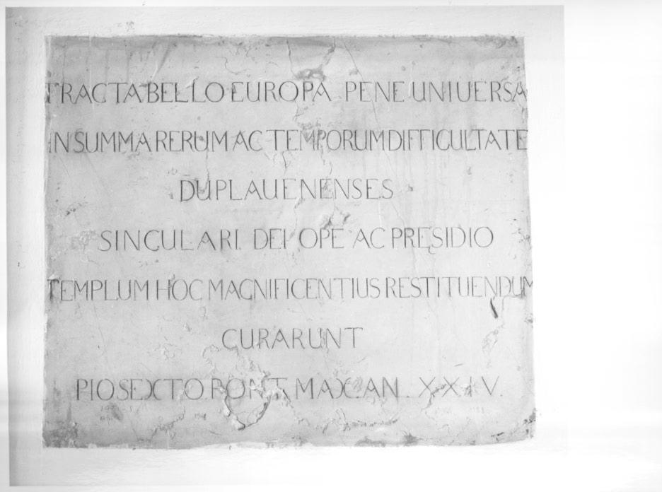 lapide - ambito veneto (sec. XVIII)