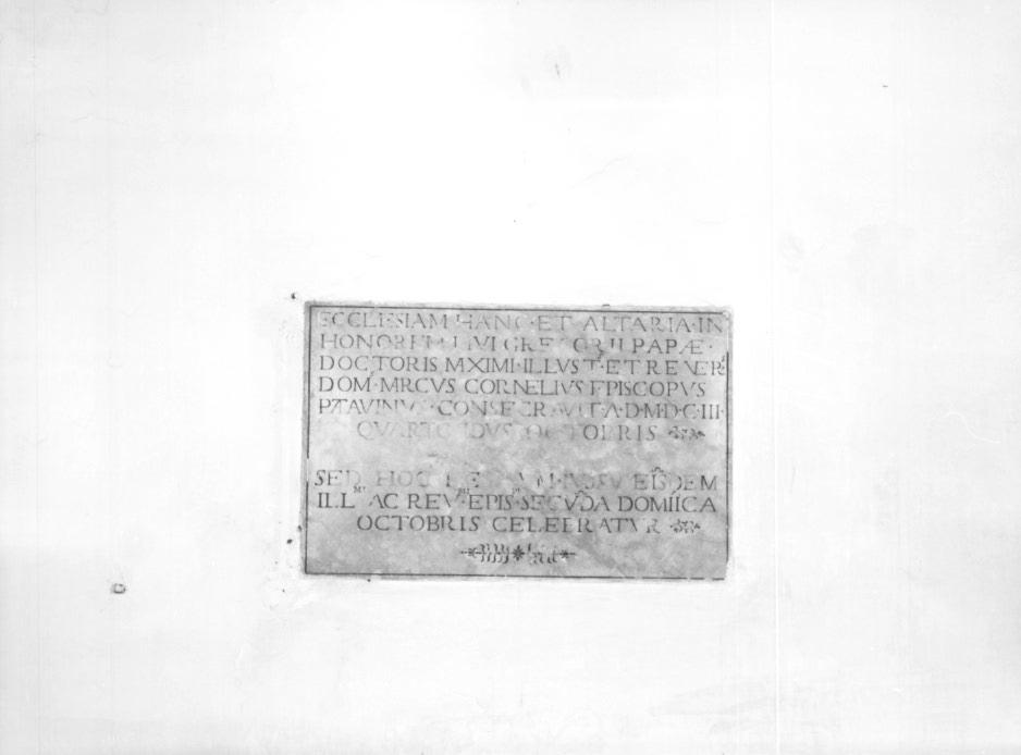 lapide - ambito trevigiano (sec. XVII)