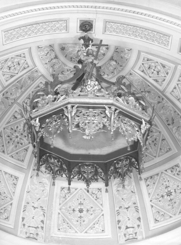 corona pensile - ambito trevigiano (seconda metà sec. XIX)