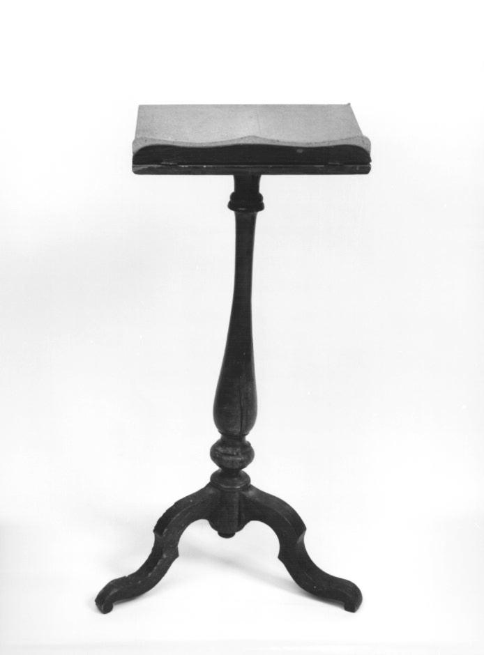 leggio a struttura fissa - ambito trevigiano (seconda metà sec. XIX)