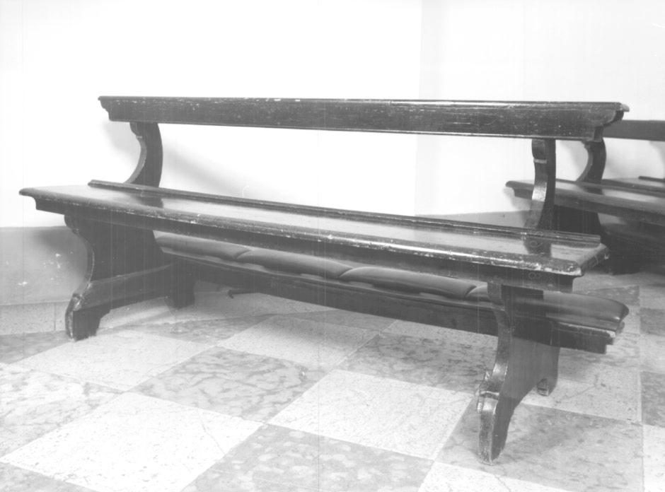 banco da chiesa - ambito trevigiano (sec. XIX)