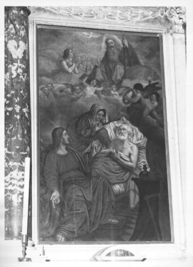 Morte di San Giuseppe (dipinto) - ambito veneto (metà sec. XIX)