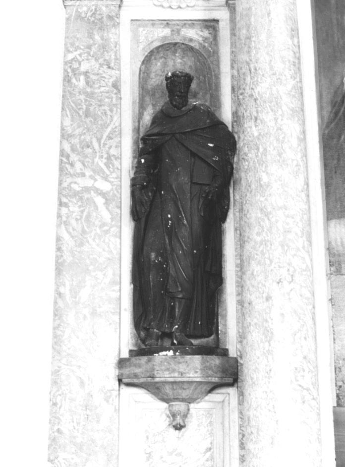 santo domenicano (statua) - ambito veneto (sec. XVII)