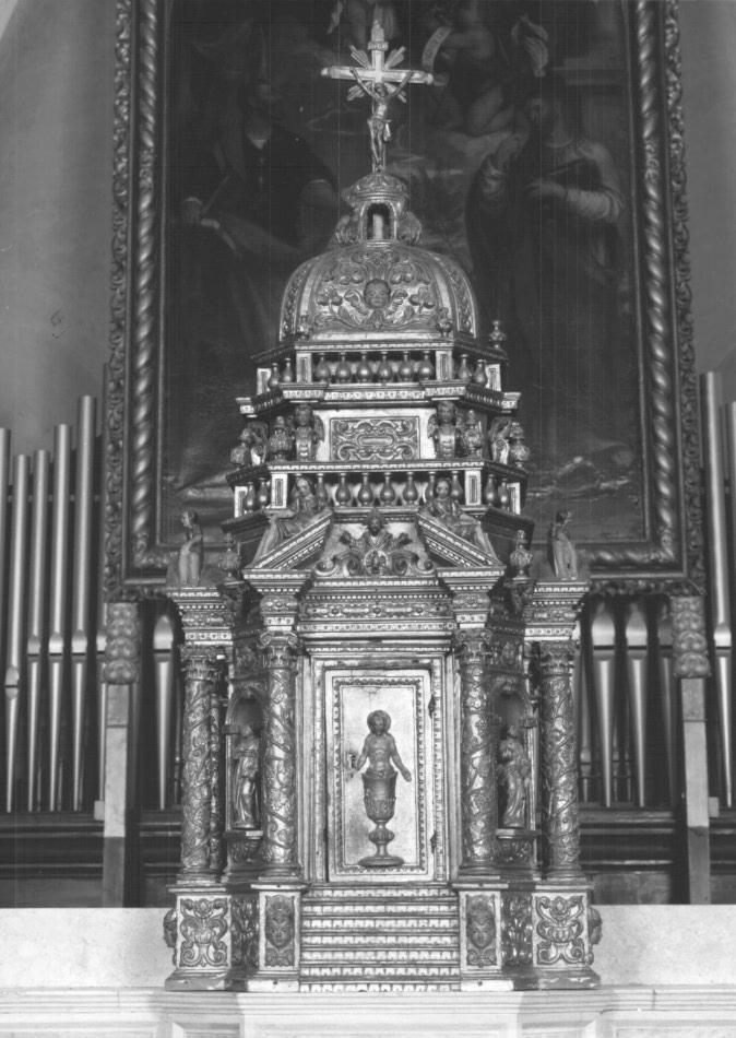 tabernacolo - a tempietto - ambito veneto (sec. XVII)