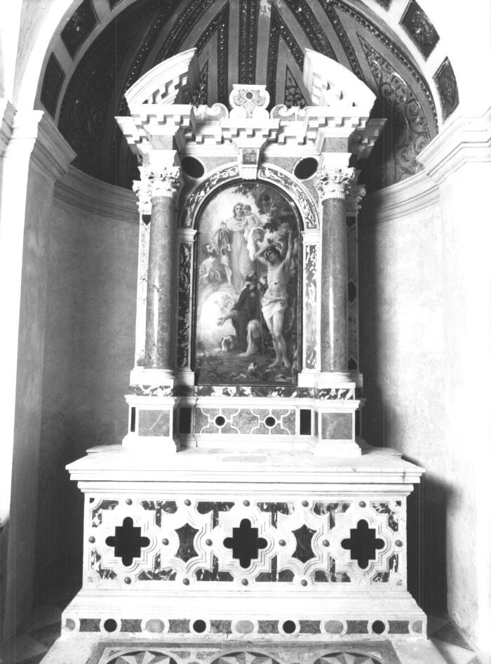 altare, insieme - ambito veneto (fine/inizio secc. XVII/ XVIII)