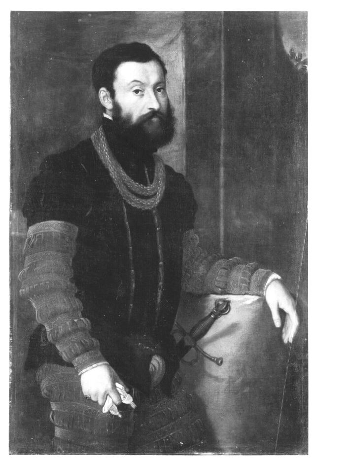 ritratto virile (dipinto) - ambito veneto (sec. XVI)