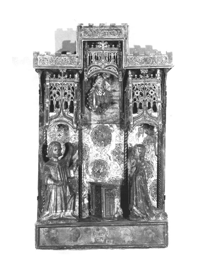 Annunciazione (gruppo scultoreo) - ambito veneto (sec. XV)
