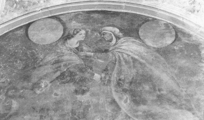 Visitazione (dipinto) di De Sacchis Giovanni Antonio Detto Pordenone (sec. XVI)