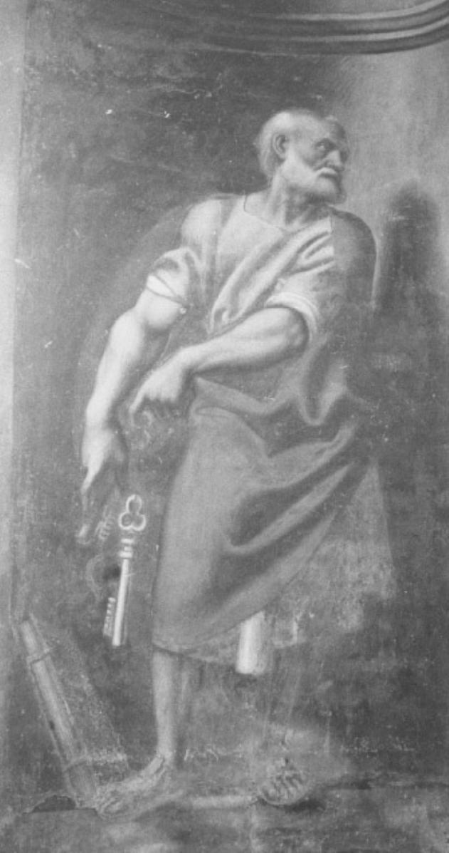 Santo Pietro (dipinto) di De Sacchis Giovanni Antonio Detto Pordenone (sec. XVI)