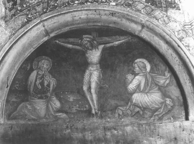 crocifissione (dipinto) - ambito veneto (sec. XV)