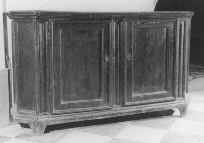 credenza - ambito veneto (secc. XVII/ XVIII)