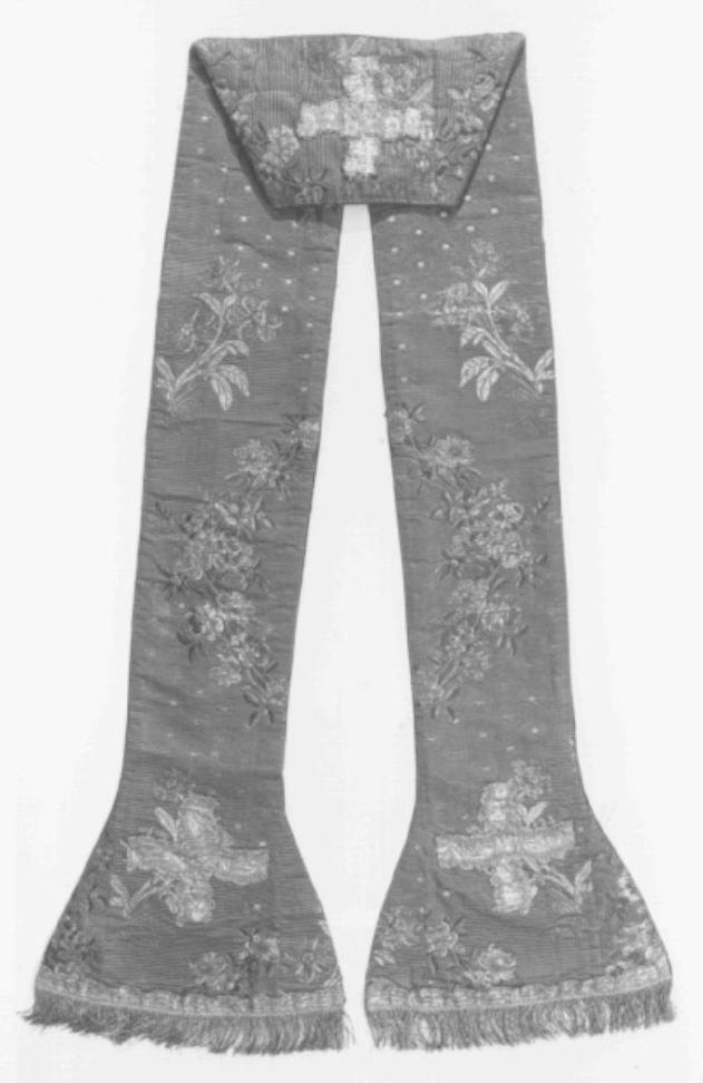 stola - ambito veneto (sec. XVIII)