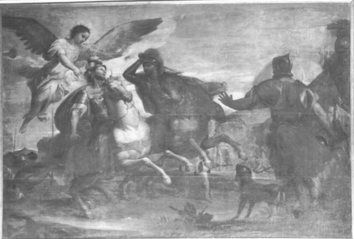 miracolo dell'angelo Custode (dipinto) di Loth Johann Carl (sec. XVII)