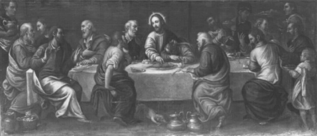 Ultima Cena (dipinto) di Jacopo de Li Schioppi (metà sec. XVI)