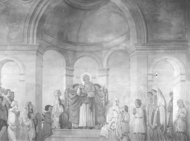 Episodio della vita di San Andrea (dipinto) di Donati Carlo (secondo quarto sec. XX)