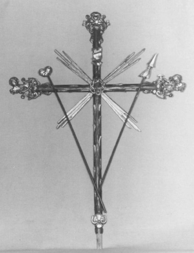 croce da parete - ambito veneto (seconda metà sec. XVIII)