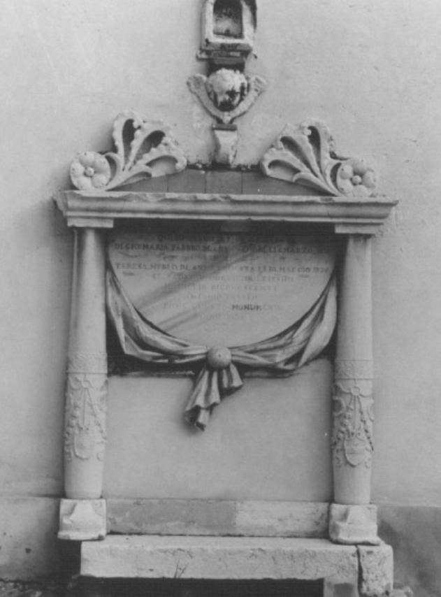 monumento funebre - ambito veneto (sec. XIX)